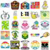 Pickleball "Fun Stickers" | 50 pcs.| Random Assortment of Vinyl Stickers For Water Bottles, Laptop, Luggage | Almost Anywhere!