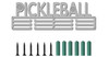 Pickleball "Medal Holder" to Display Your Pickleball Medals - THREE ROWS - Holds Dozens of Medals!