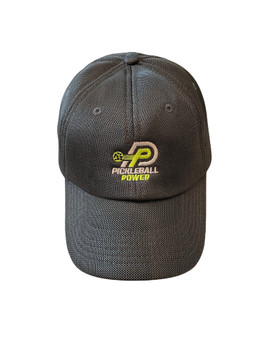Low Profile - Untructured - Micro Mesh Pickleball Ball Cap | 100% Polyester - Solid Graphite 