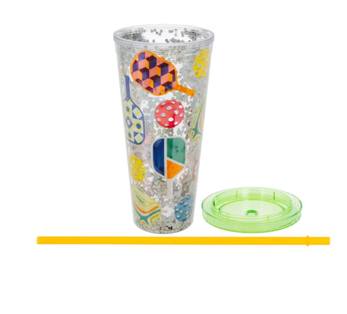 22 oz "Pickleball Icon Tumbler" - BPA Free - Double Wall - Insulated Drinkware