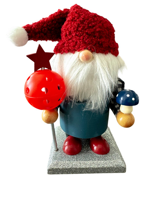 7" Ultra Cute Holiday Gnome Nutcracker - Makes A Great Holiday Gift For Your Pickleball Friends!