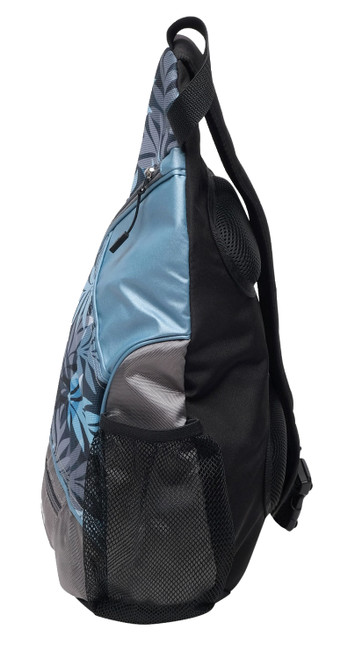 Ladies Printed Pickleball Sling Bag - "Pacific Palm" - New - Designed Expressly for Pickleball  Ladies Printed Pickleball Sling Bag - "Pacific Palm" - New - Designed Expressly for Pickleball