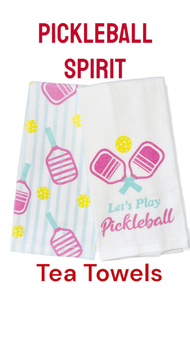 Pickleball Kitchen Towel "2-Pack" - The Perfect Gift For Any Pickleball Enthusiast!