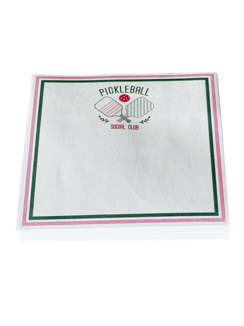 Pickleball Theme "Things To Do After Pickleball" Memo Pad & Sticky Note Combo - These 3 Pads Are Perfect For A Variety Of Uses