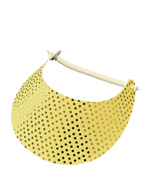 "The Sporty Look" Lightweight and Adjustable with No Pressure & No Headache! - "Yellow Glitz"