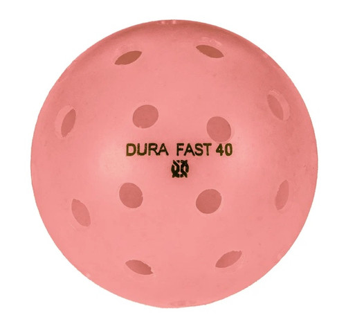 Dura Pickleballs, also known as the Dura Fast 40, are a seamless plastic ball specially designed for Pickleball. 