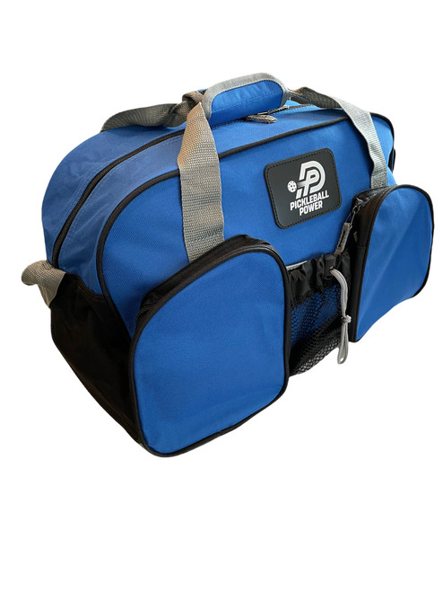 All-Sport Durable Duffle Bag - Holds Multiple Pickleball Paddles, Shoes And Gear - Royal Blue