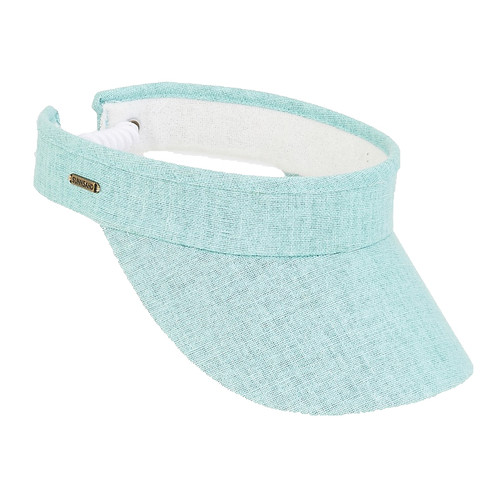 Sea Foam w/ Floral Visor