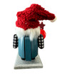 7" Ultra Cute Holiday Gnome Nutcracker - Makes A Great Holiday Gift For Your Pickleball Friends!