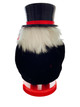 Dr. Drosselmeyer Holiday Nutcracker (with a Pickleball walking stick). Offers Contempoary Fun w/ Traditional Charm.