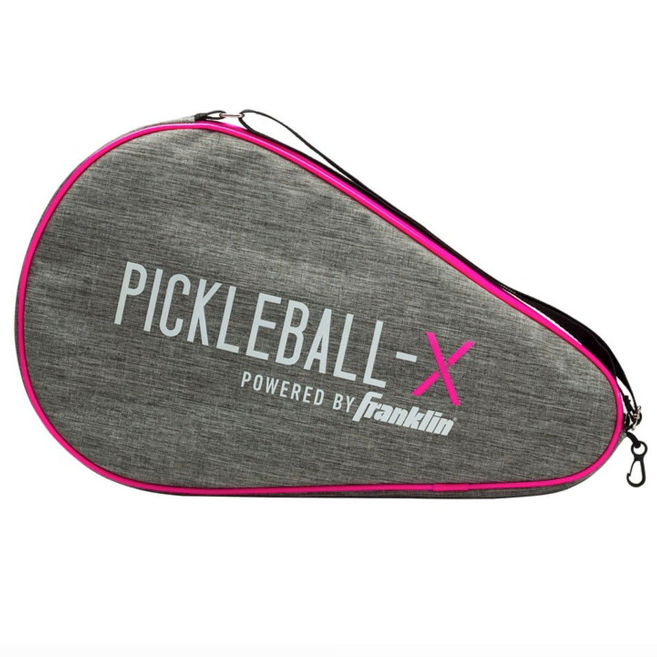 Franklin Sports Pickleball X Paddle Bag Gray/Pink
