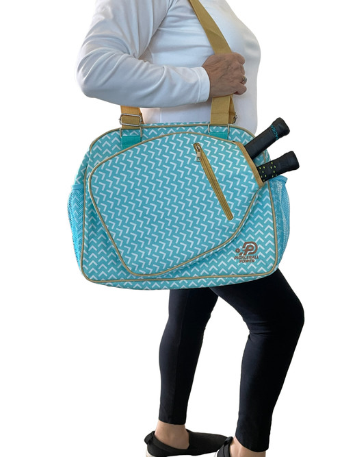 Pickleball "Inspired" Designer Women's SidePocket Duffle Bag