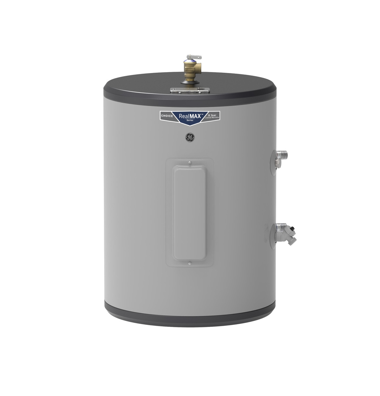 GE® 18 Gallon Side Port Lowboy Electric Water Heater|^|GE20L08BAR
