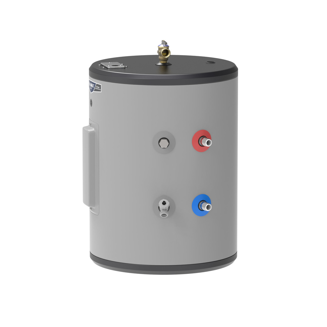 GE® 18 Gallon Side Port Lowboy Electric Water Heater|^|GE20L08BAR