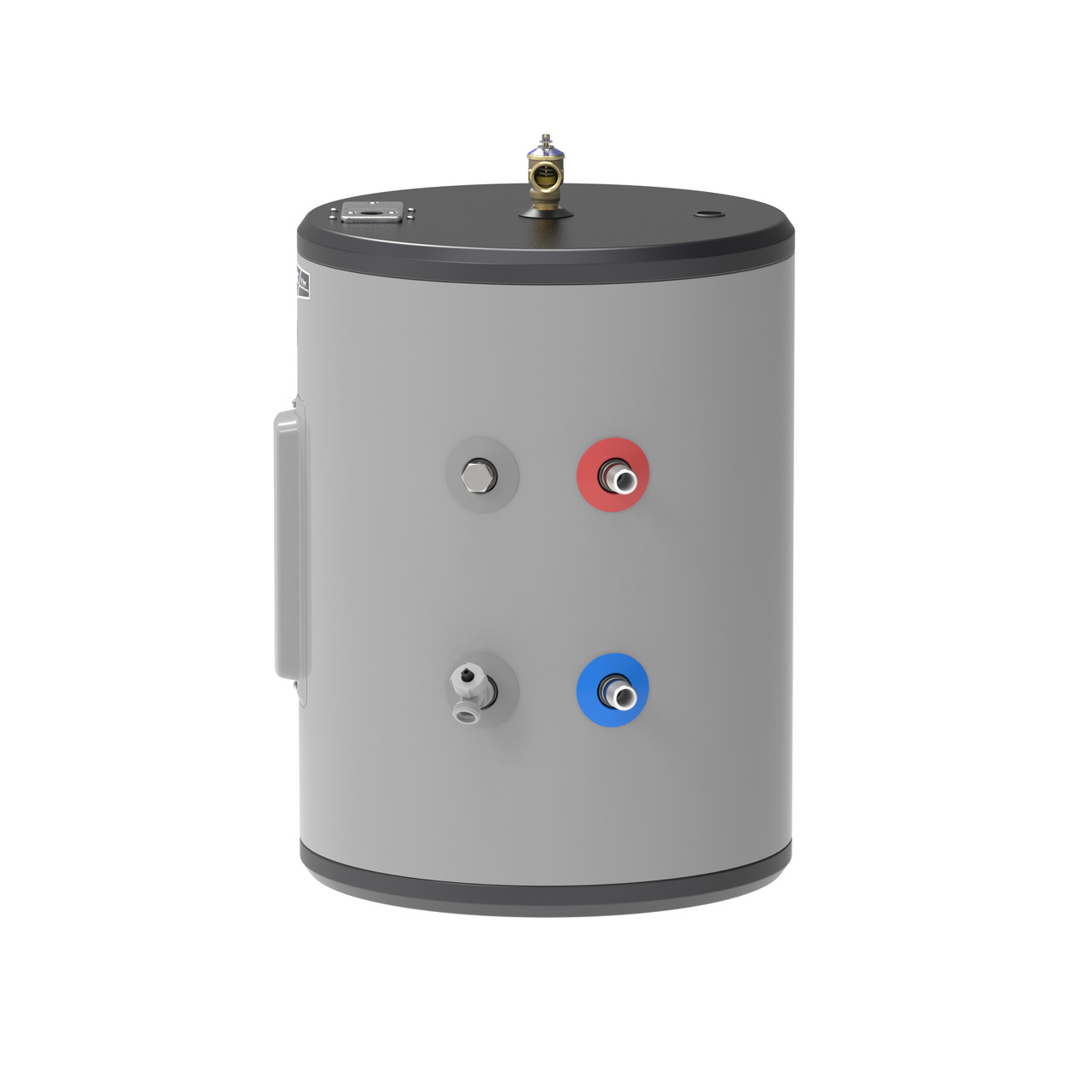 GE® 18 Gallon Side Port Lowboy Electric Water Heater|^|GE20L08BAR