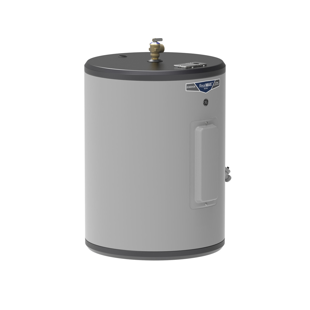 GE® 18 Gallon Side Port Lowboy Electric Water Heater|^|GE20L08BAR