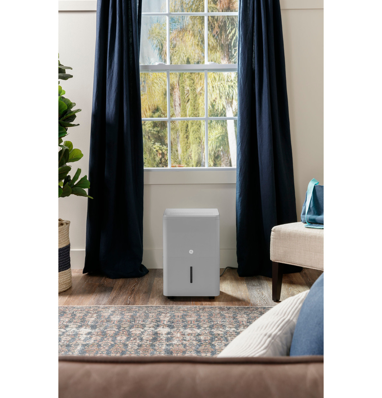 GE® ENERGY STAR® 50 Pint Smart Portable Dehumidifier with Smart