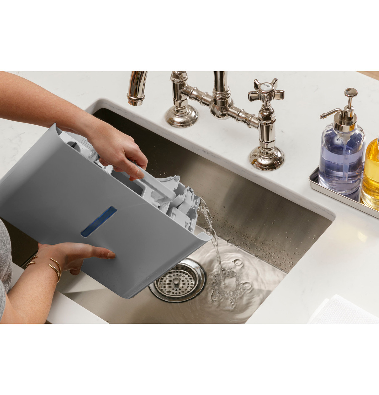 GE® ENERGY STAR® 50 Pint Smart Portable Dehumidifier with Smart