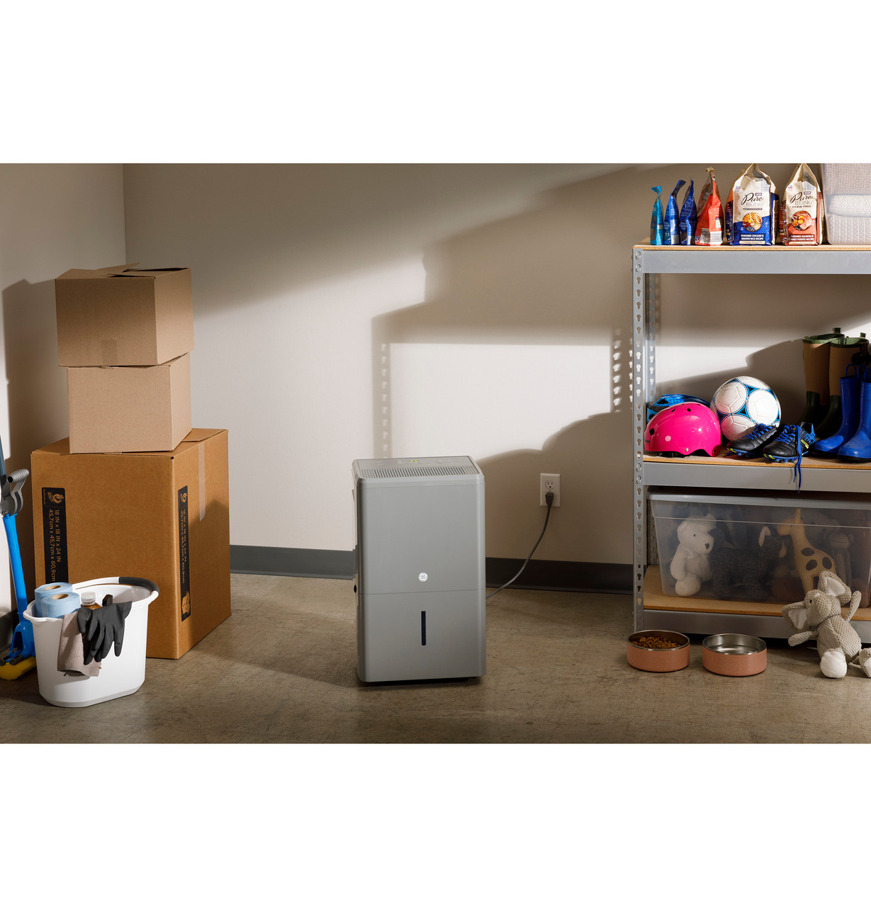 GE® ENERGY STAR® 50 Pint Smart Portable Dehumidifier with Smart