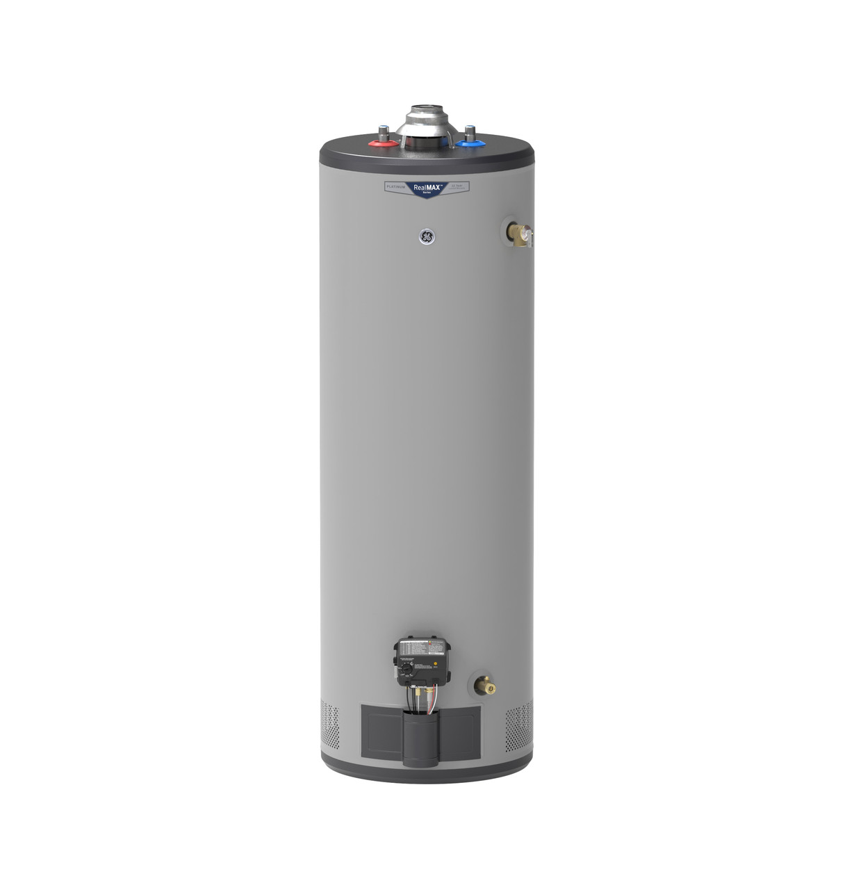 GE RealMAX Platinum 40-Gallon Tall Natural Gas Atmospheric Water