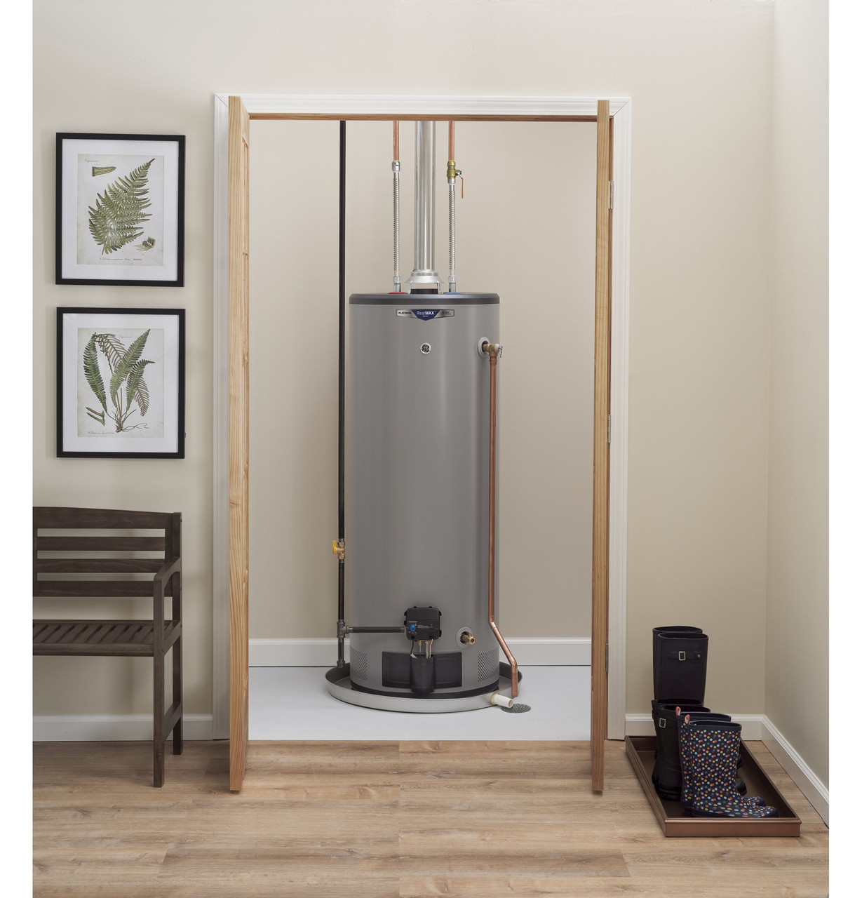 GE RealMAX Premium 40-Gallon Tall Liquid Propane Atmospheric