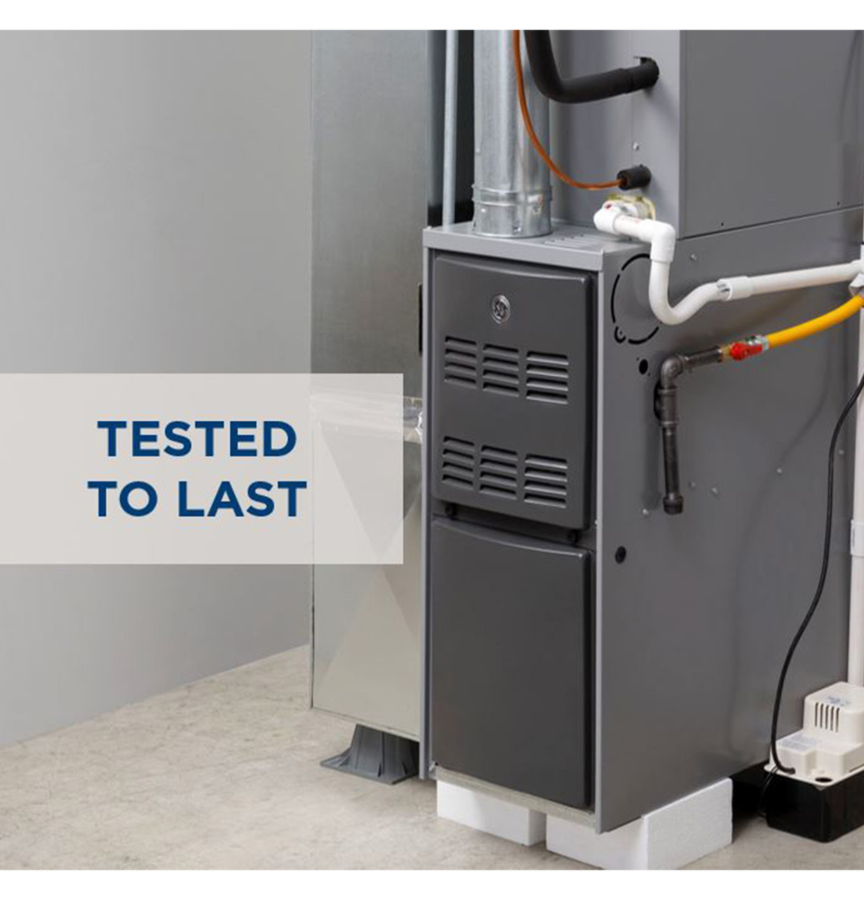 4-Ton 90K BTU 80% AFUE Two-Stage Upflow/Horizontal Flow Gas