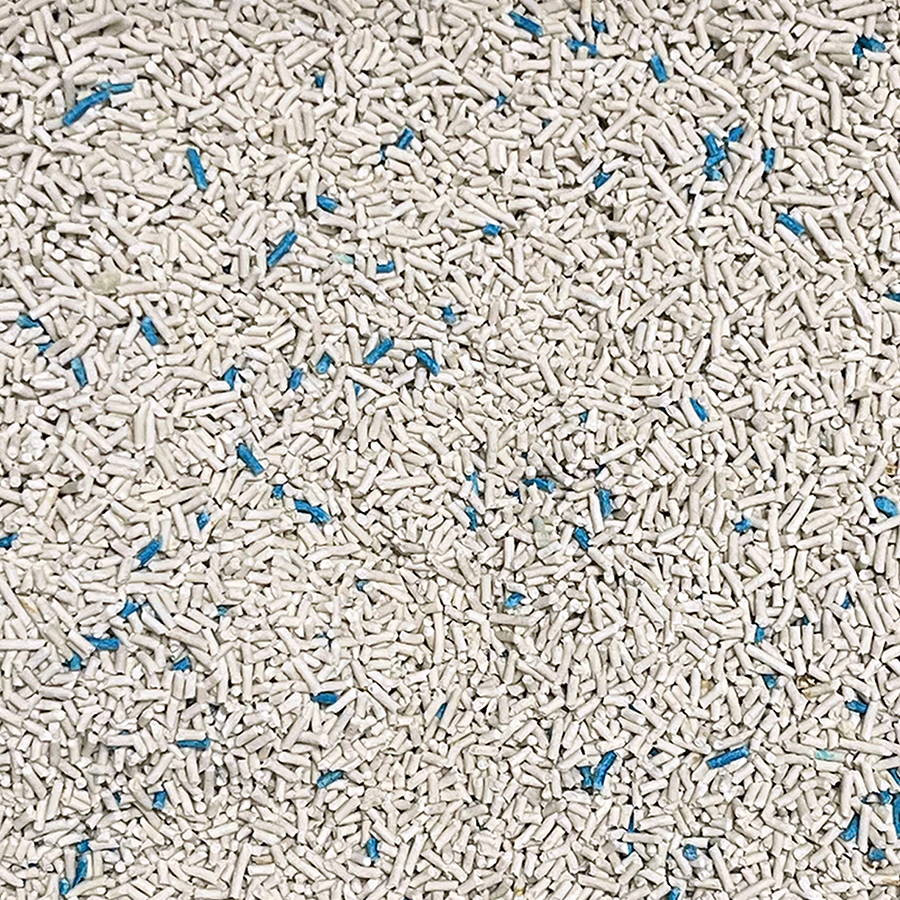Close-up of CatGenie Whoosh water-soluble clumping cat litter