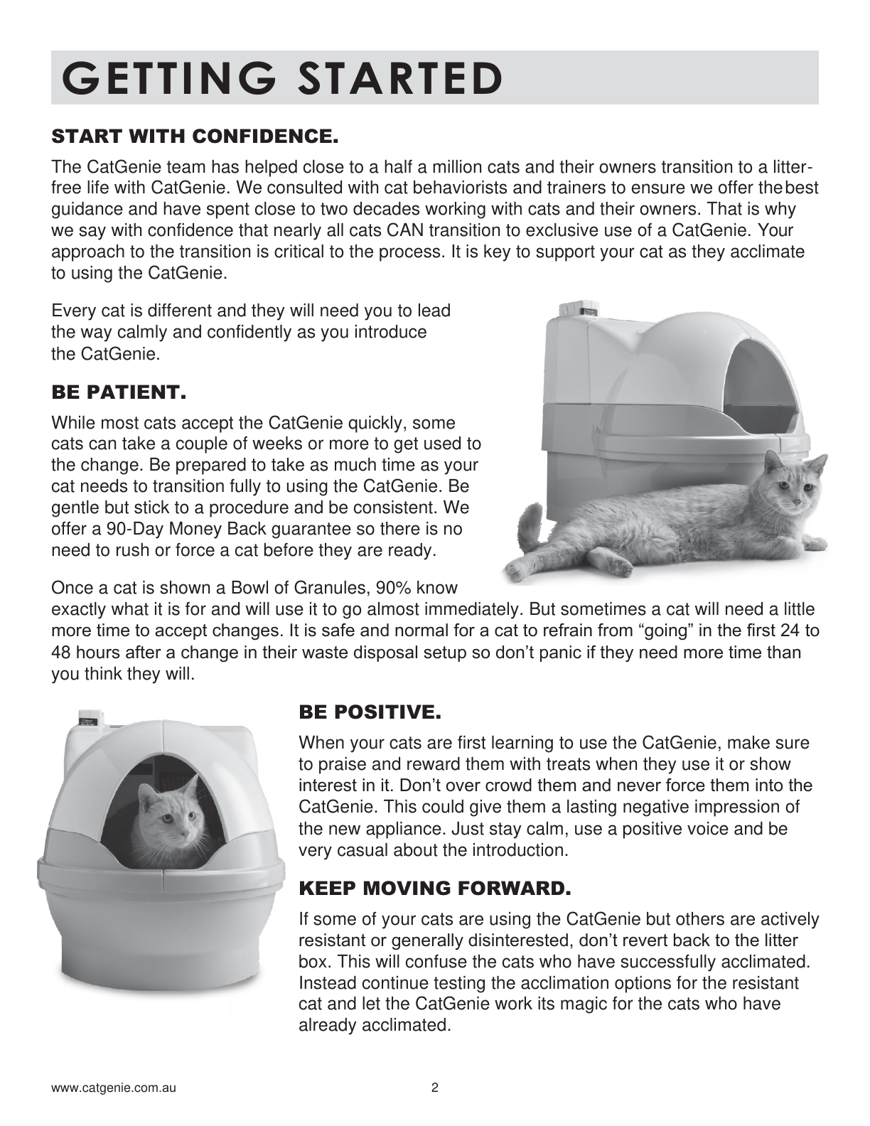 CatGenie AI Acclimation Guide