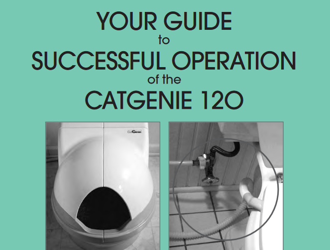 120 CatGenie Manual Your Guide To Successful Operation Of The CatGenie