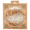 Tree Of Life Amber And Wood Suncatcher / Magnet