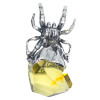 Citrine Amber Sterling Silver Handmade Spider Pendant