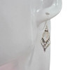 Moonstone Sterling Silver Earrings on Hooks