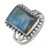 Labradorite Sterling Silver Ring