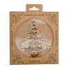Christmas Ornament, Amber Christmas Tree Suncatcher/Magnet 11 cm