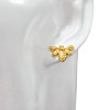 14K Gold-Plated Sterling Silver Bee Stud Earrings