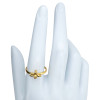 14K Gold Plated Bee Ring