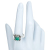 Malachite Sterling Silver Ring