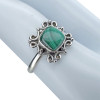 Malachite Sterling Silver Ring