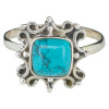 Howlite Sterling Silver Ring