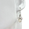 Pearl Sterling Silver Hook Earrings