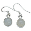 Moonstone Sterling Silver Hook Earrings