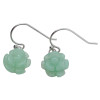 Aventurine Sterling Silver Hook Earrings