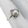 Pearl Sterling Silver Ring