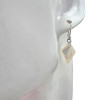 Pearl Sterling Silver Hook Earrings