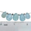 Faceted Aquamarine Sterling Silver Necklace