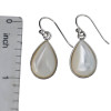 Pearl Sterling Silver Hook Earrings