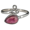 Garnet Sterling Silver Ring