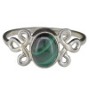 Malachite 925 Silver Ring