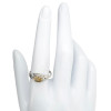 Faceted Citrine Sterling Silver Ring
