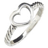 Sterling Silver Heart Ring